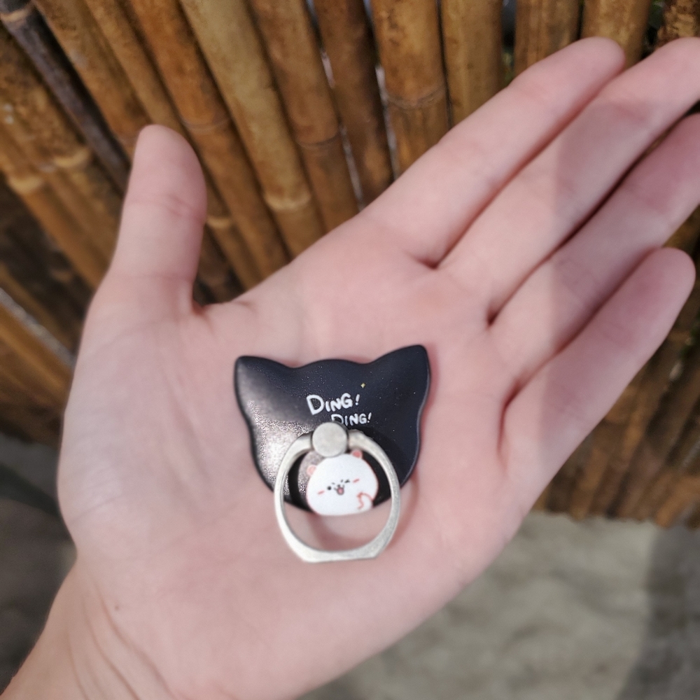 Phone ring holder